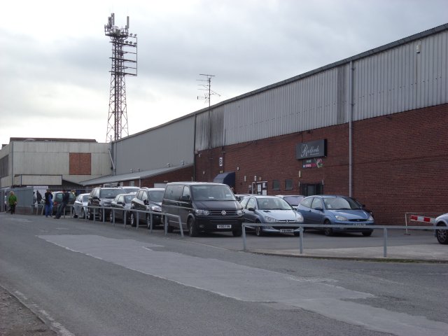 Rear of the Merton Meadow Family Stand